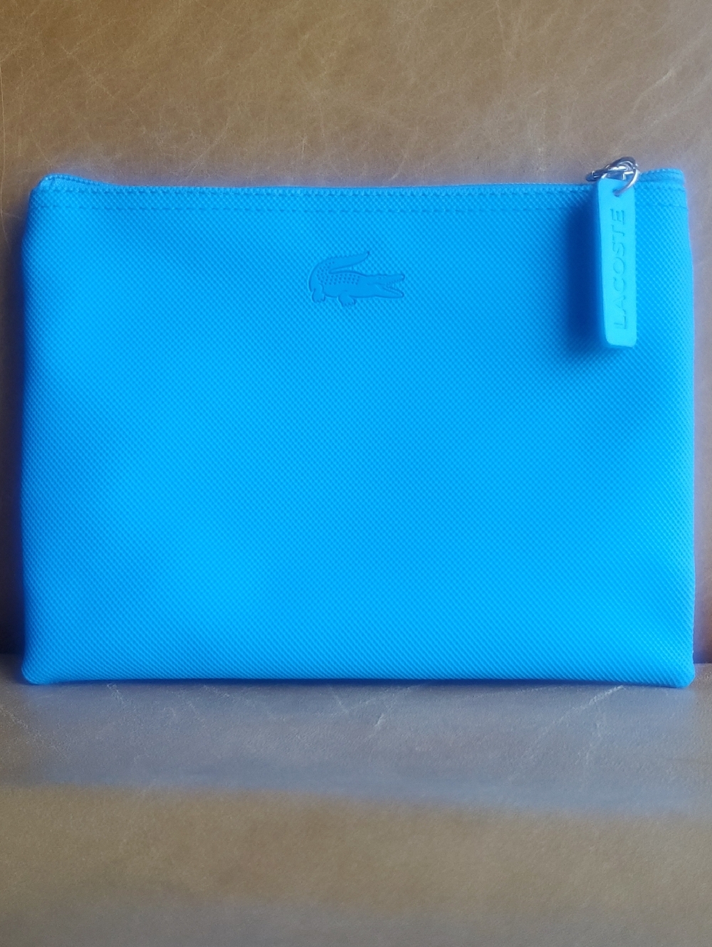 Lacoste Travel Toiletry Cosmetic Makeup Clutch Bag
